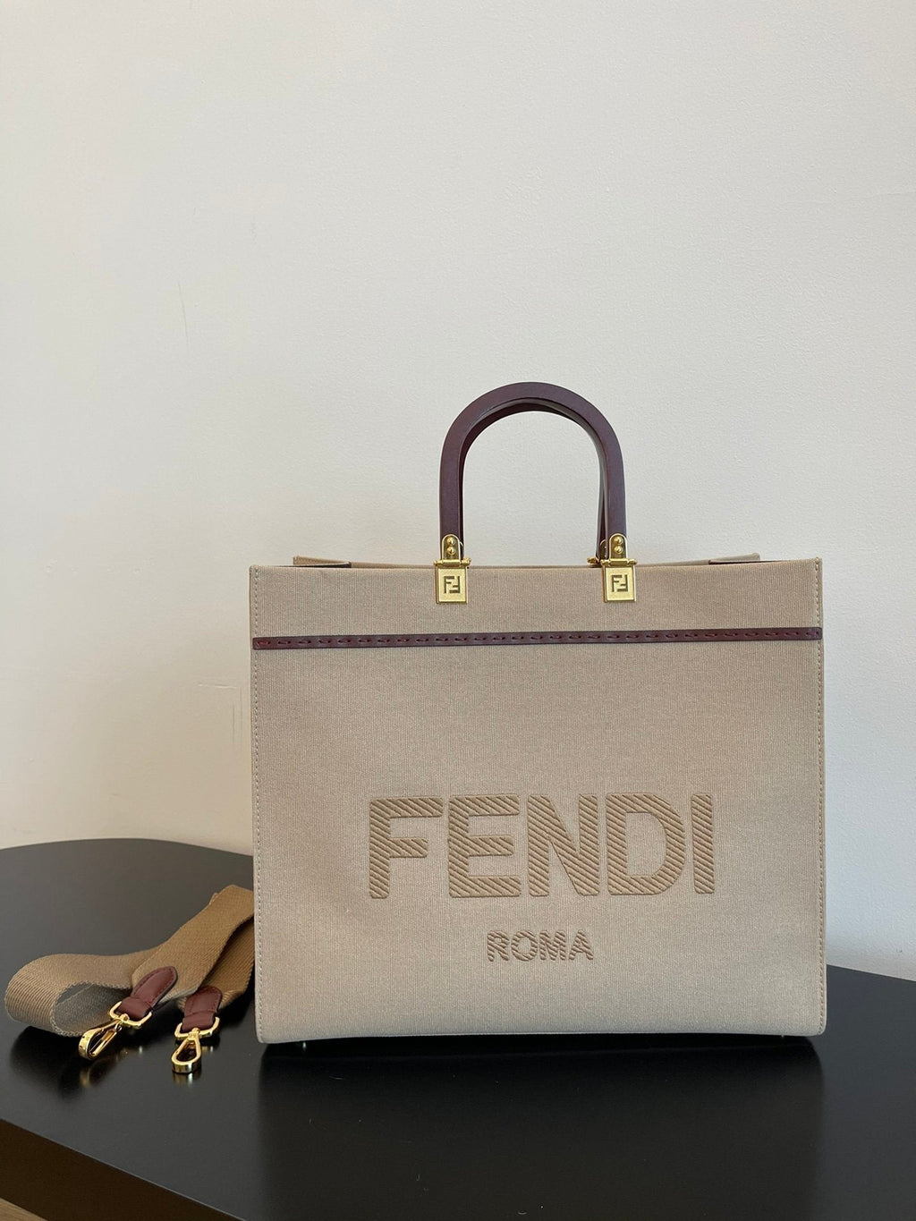 トートバッグ 35cm ベージュ (代金引換)