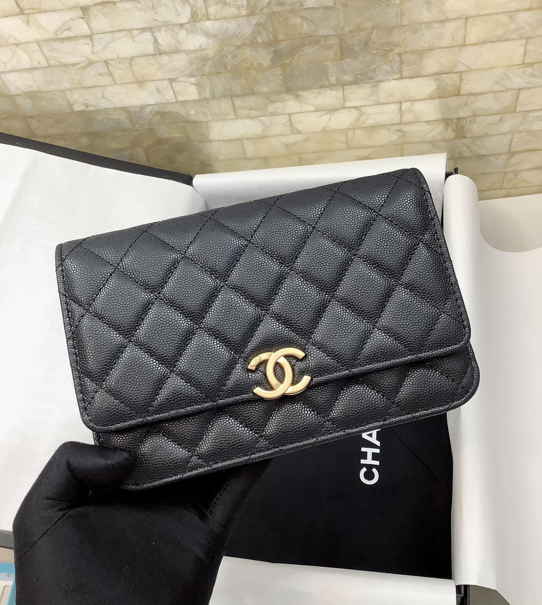 クラッチ チェーン付き 19cm (代金引換)