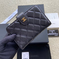ミディアムウォレット ゴールドハードウェア 15cm (代金引換)