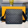 ディストリクト PM バッグ 25cm ダミエ・グラフィット キャンバス 春夏コレクション N41028 ブラック (代金引換)