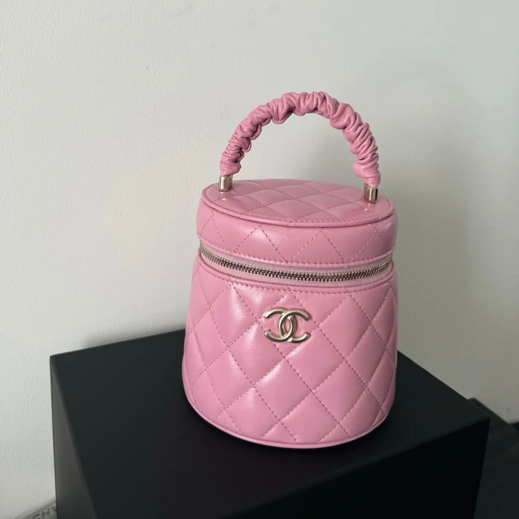 スモールバニティケース 13cm ピンク (代金引換)