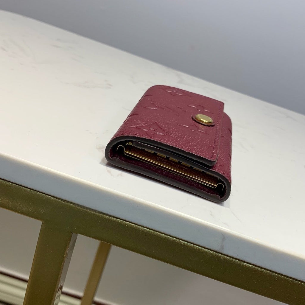 モノグラム 財布 10cm パープル (代金引換)