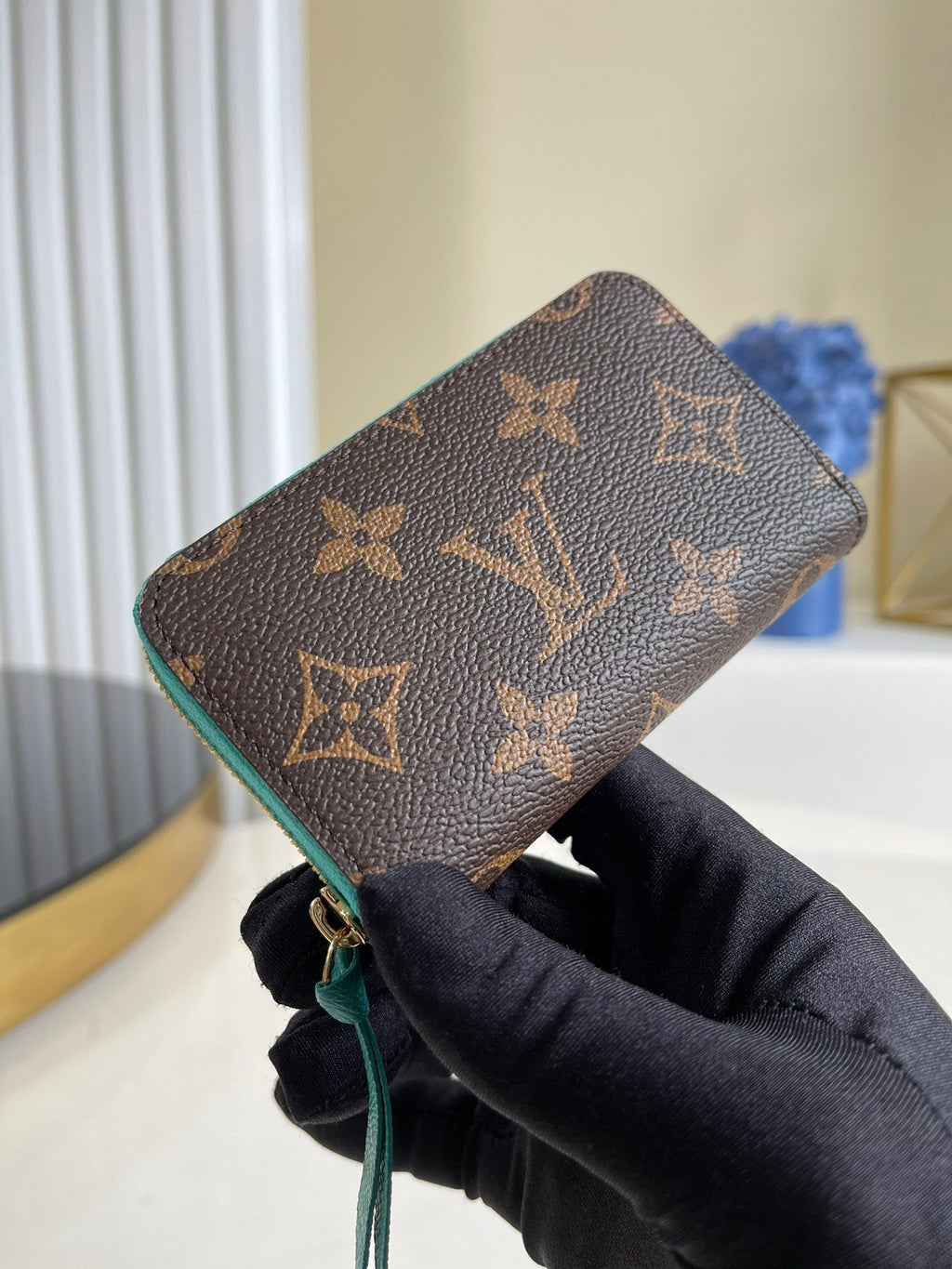 モノグラム 財布 11cm ブラウン (代金引換)