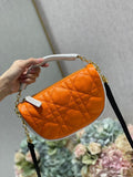 スモールヴァイブホーボーバッグ 20cm オレンジ (代金引換)