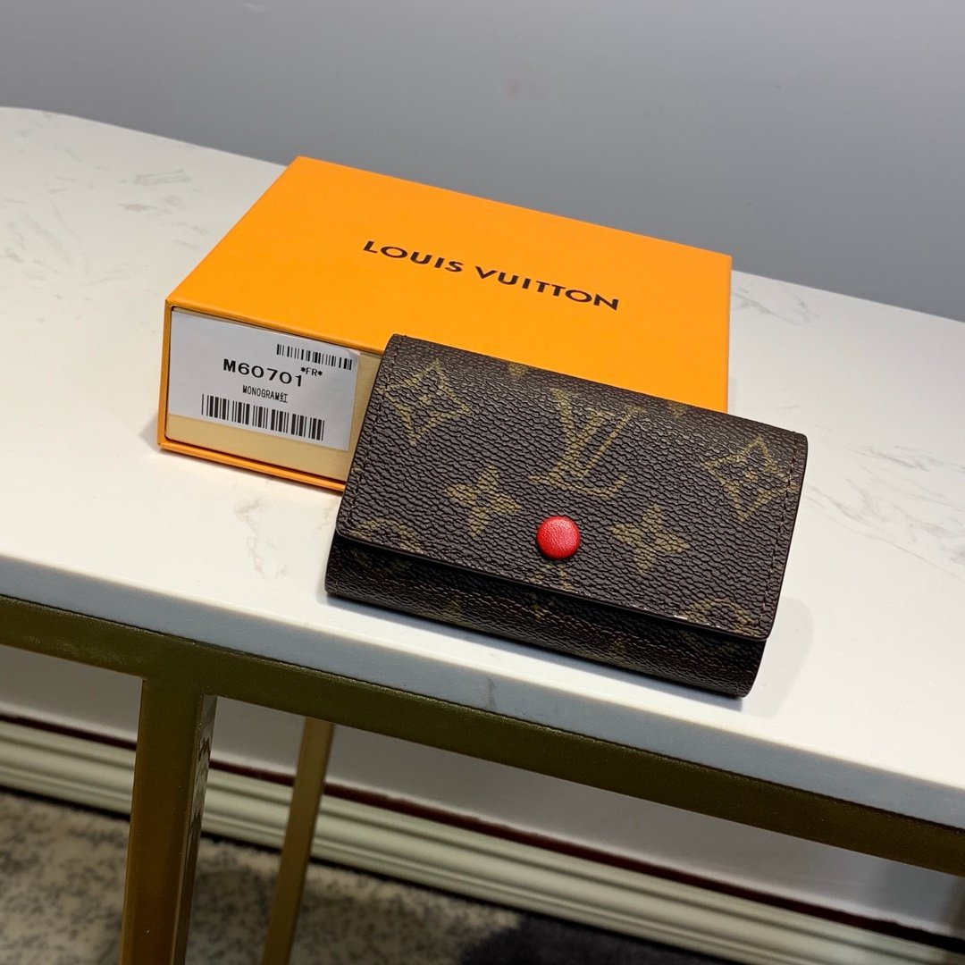 モノグラム 財布 10cm ブラウン (代金引換)