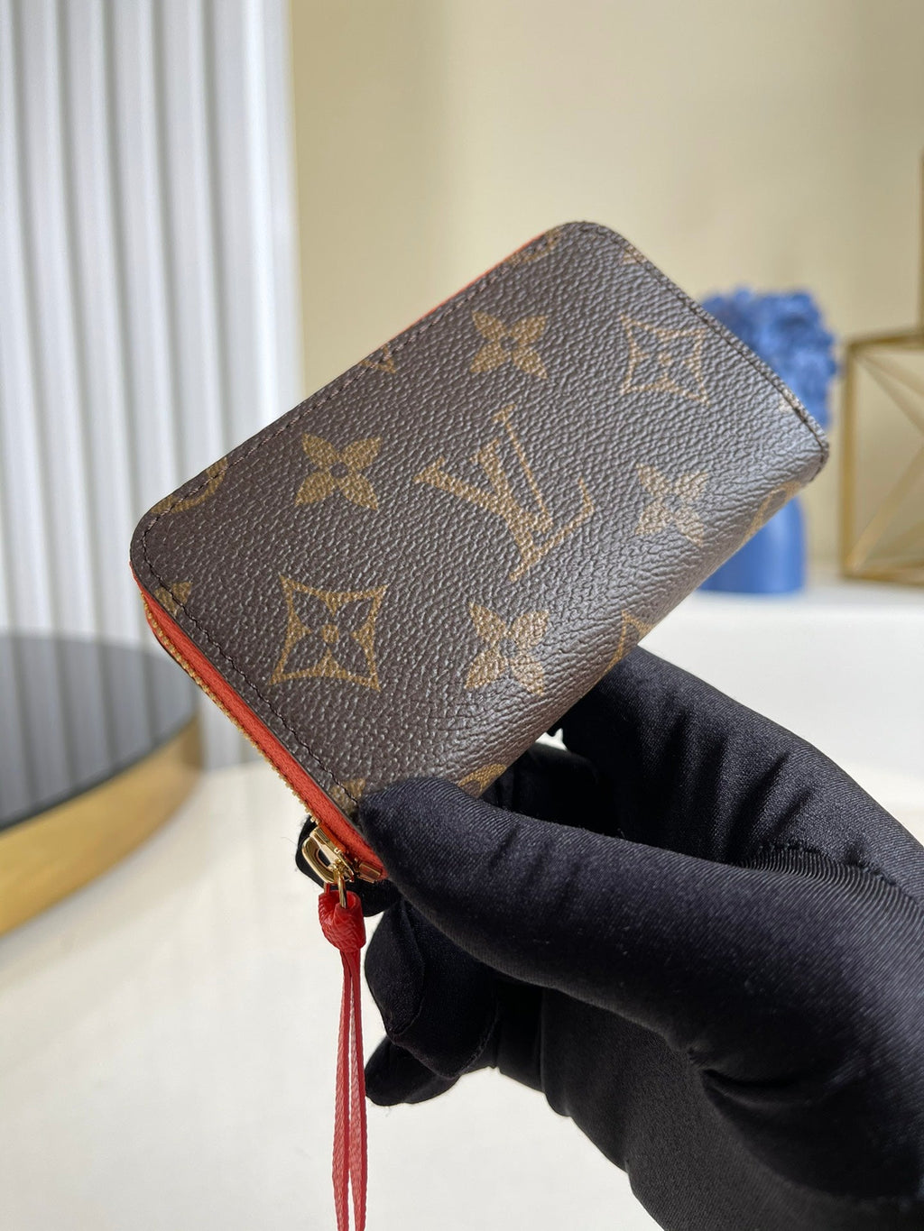 モノグラム 財布 11cm ブラウン (代金引換)