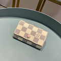 6連キーケース ダミエ 10cm クリーム (代金引換)