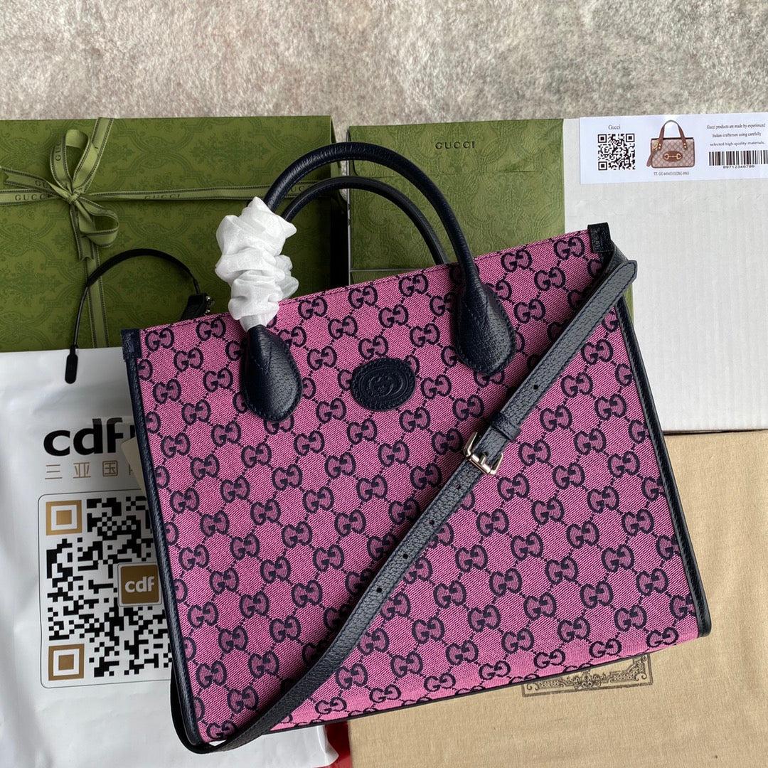 マルチカラースモールトートバッグ 31cm (代金引換)