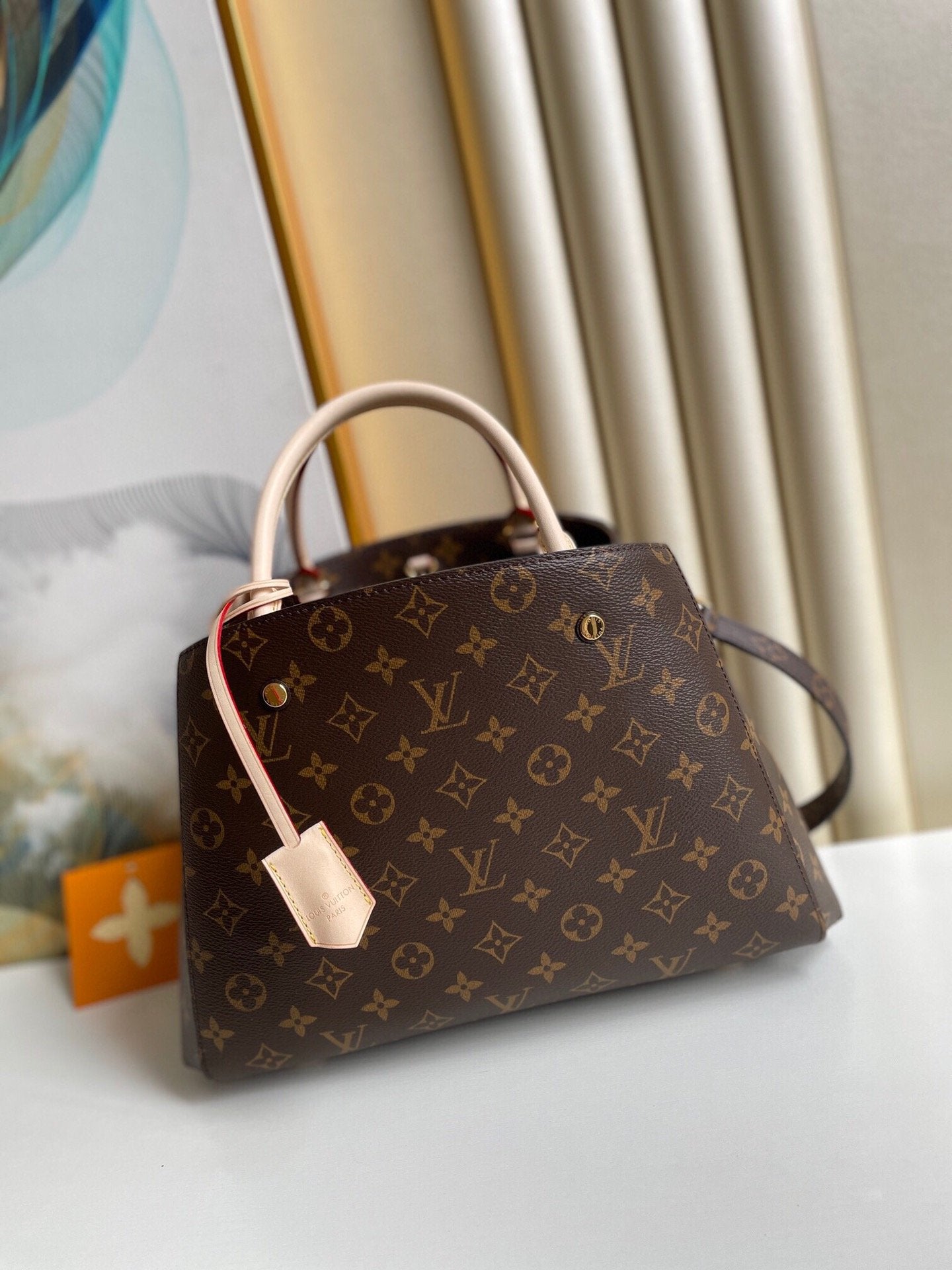 モンテーニュ MM 33cm ブラウン (代金引換)