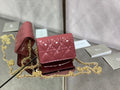 シャインレッドクロスボディバッグ 14cm (代金引換)