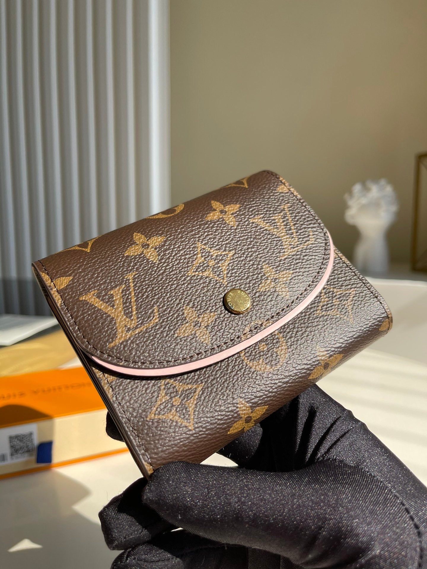 モノグラム 財布 12cm ブラウン (代金引換)