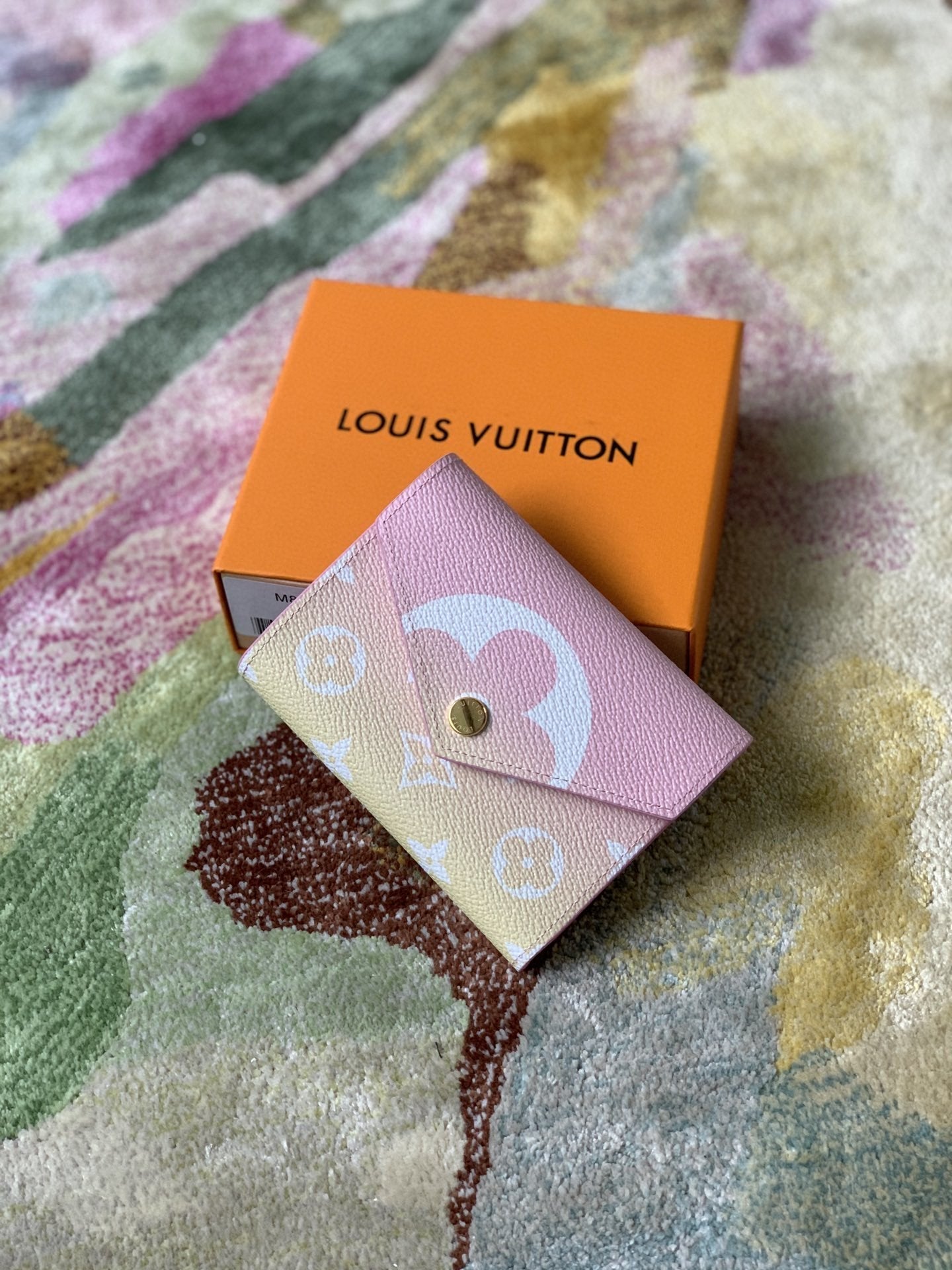 モノグラム エンプレイント 財布 12cm ピンク (代金引換)