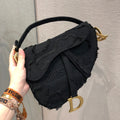 ブラック ハンドル バッグ 25cm (代金引換)