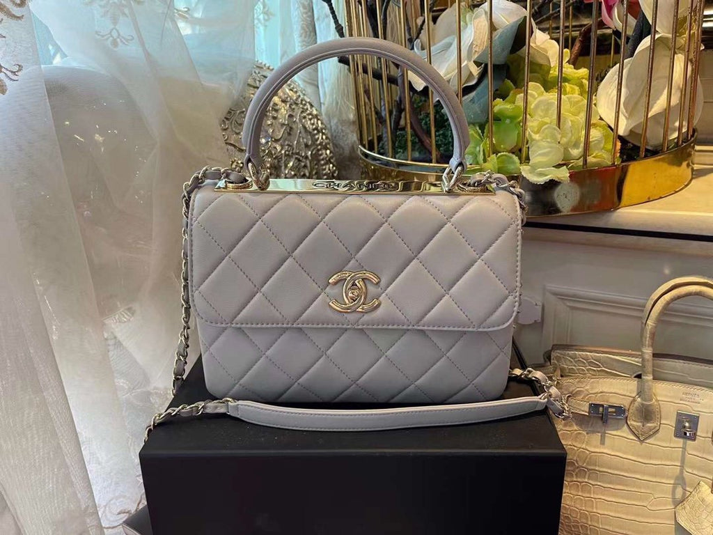 クラシック フラップバッグ 25cm グレー (代金引換)