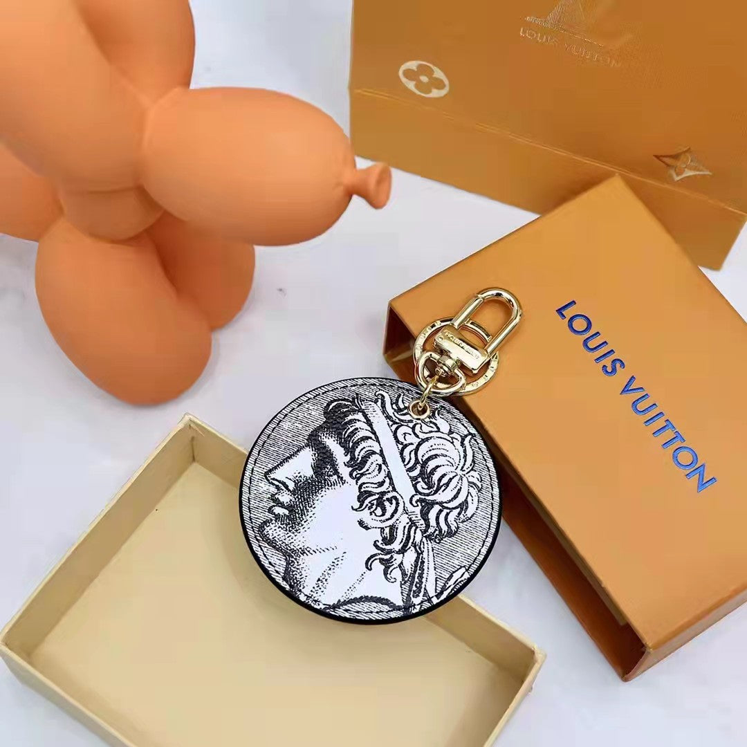 カメオ コイン イルストレ バッグチャーム＆キー ホルダー (代金引換)
