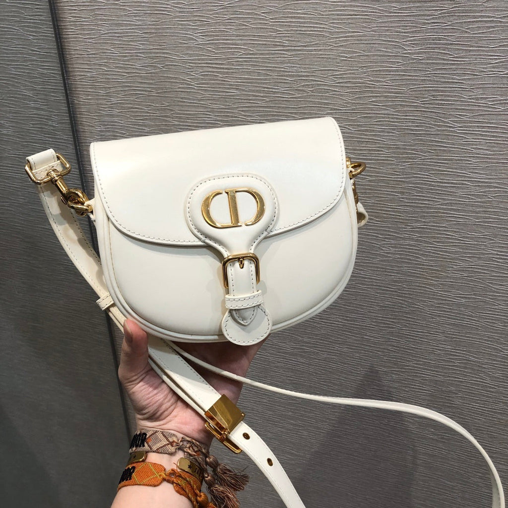 ホワイト ミニ クロスボディバッグ 18cm (代金引換)