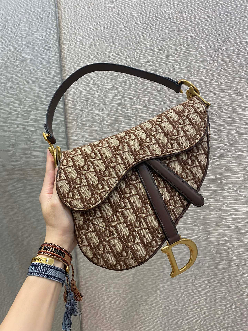ブラウンハンドルバッグ 26cm (代金引換)