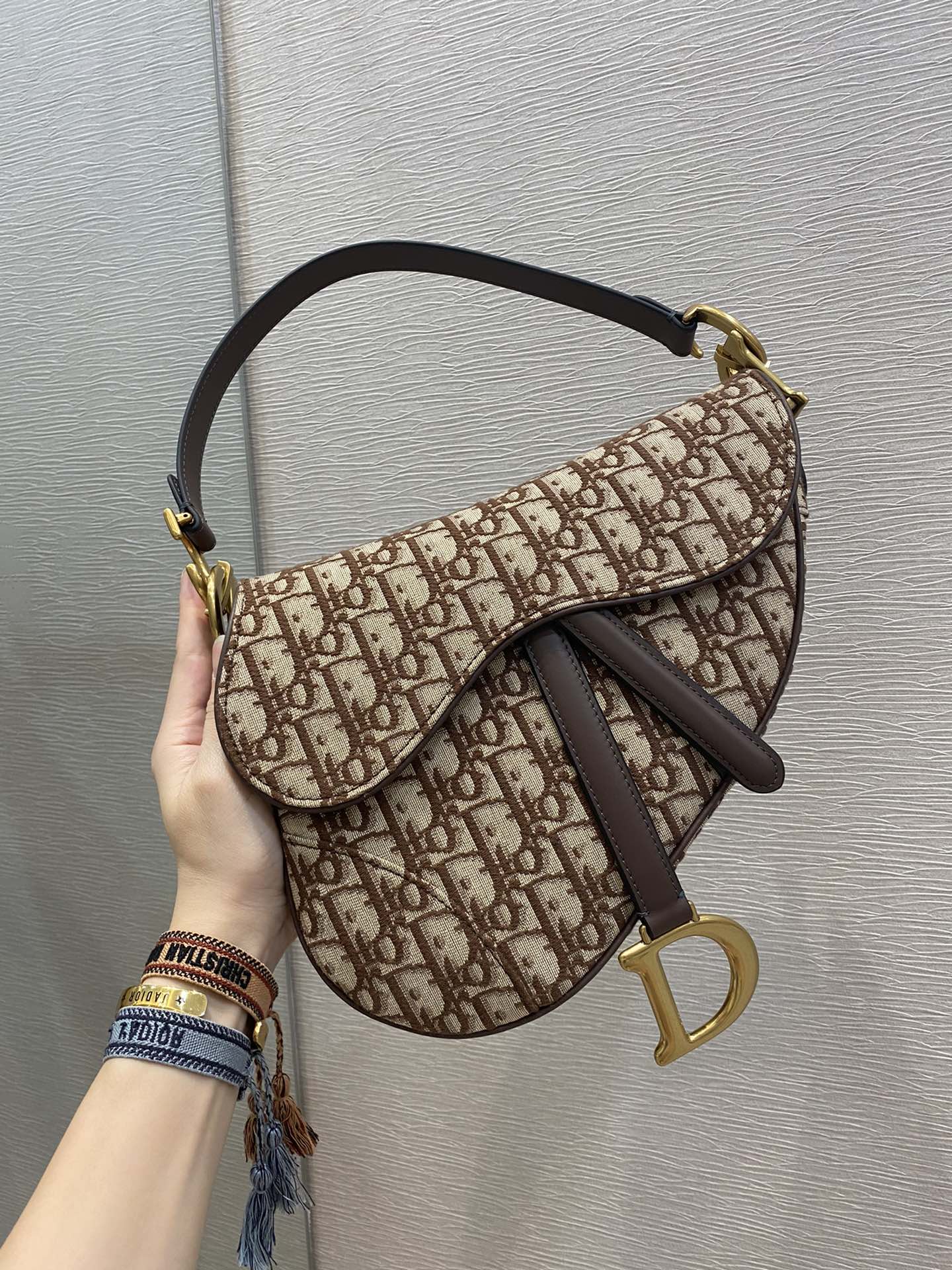 ブラウンハンドルバッグ 26cm (代金引換)