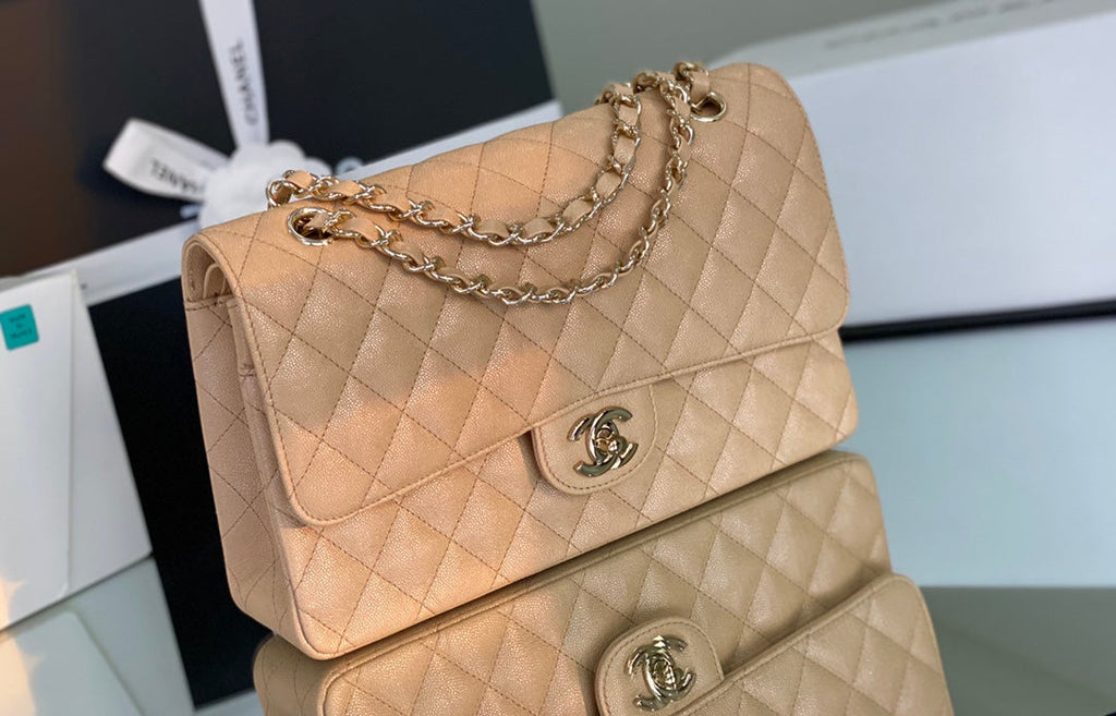 クラシック フラップバッグ ゴールドハードウェア 26cm (代金引換)