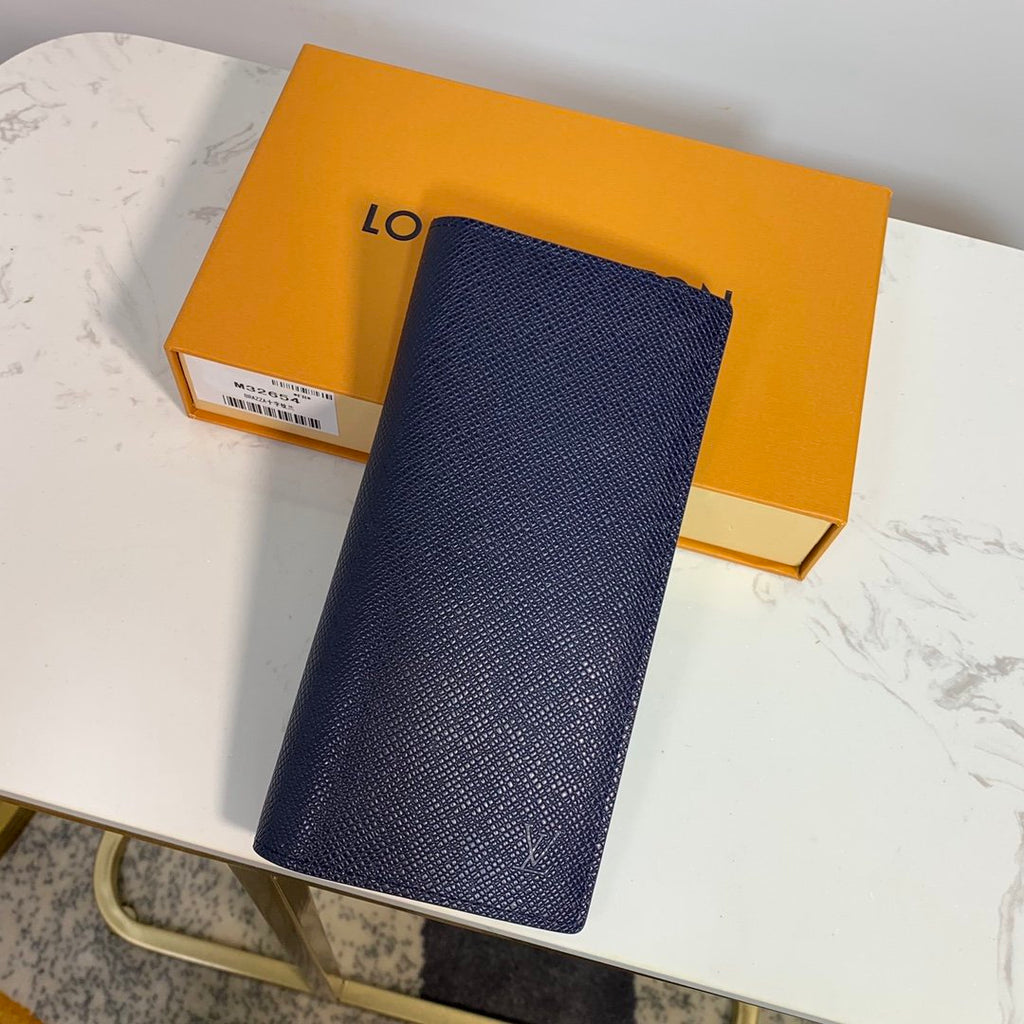 モノグラム 財布 10cm ブルー (代金引換)