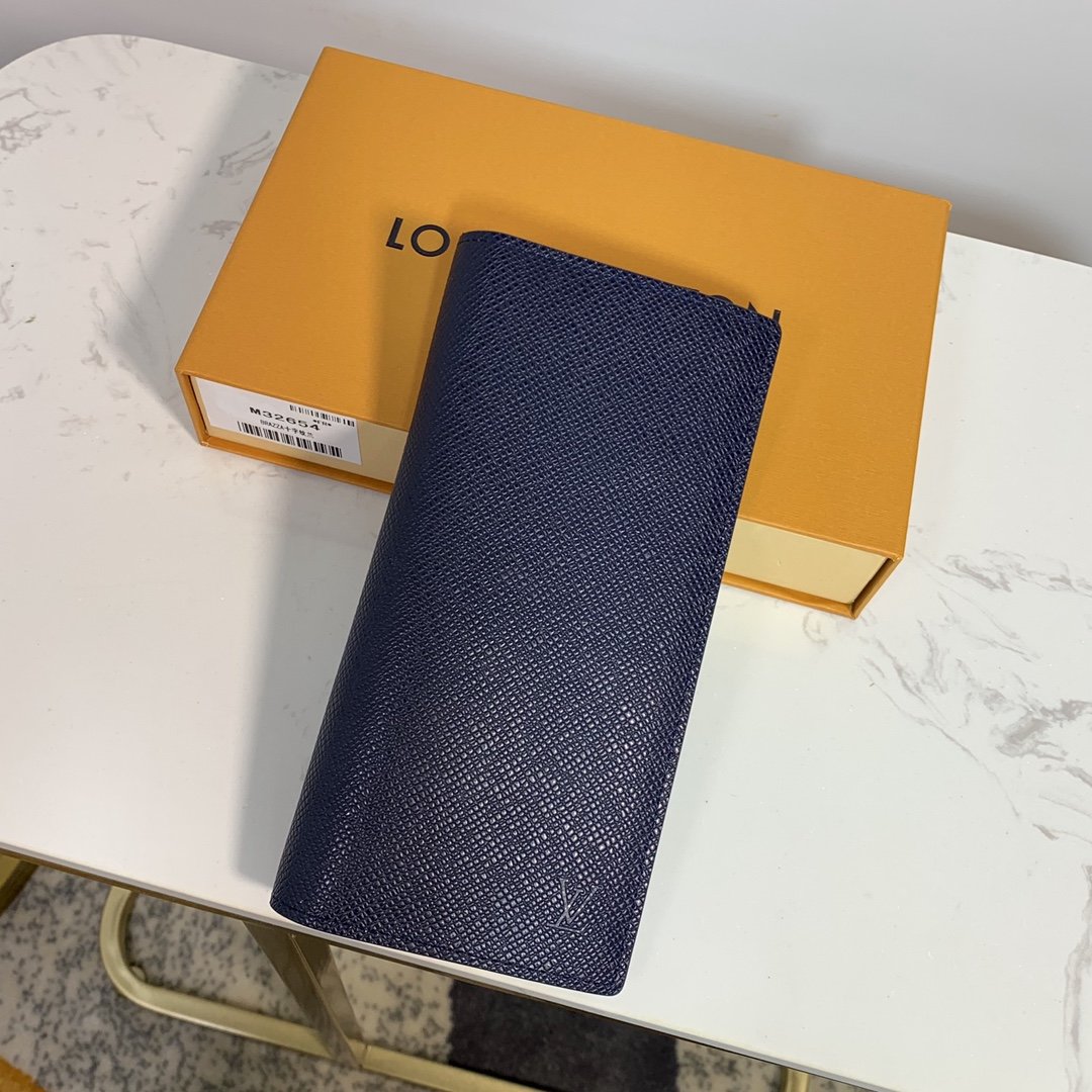 モノグラム 財布 10cm ブルー (代金引換)