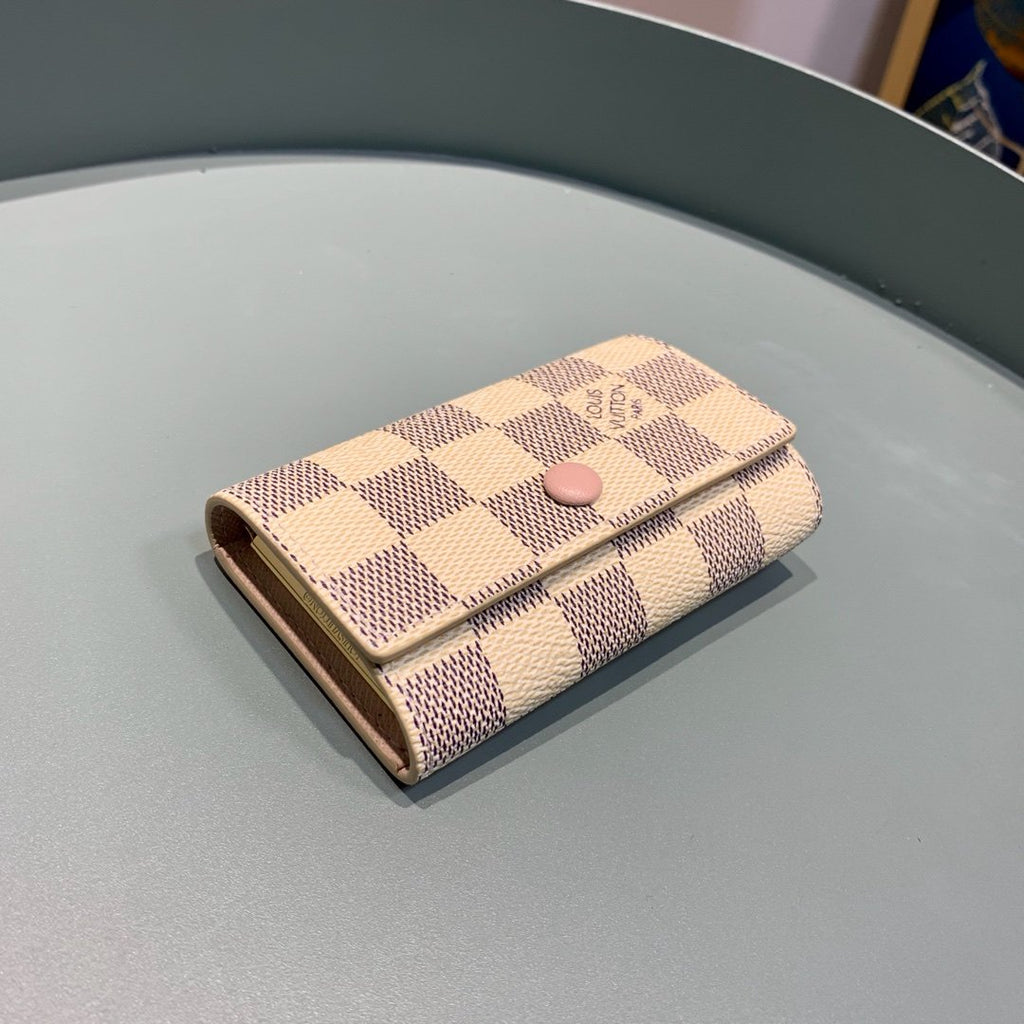 ダミエ 財布 10cm ピンク (代金引換)