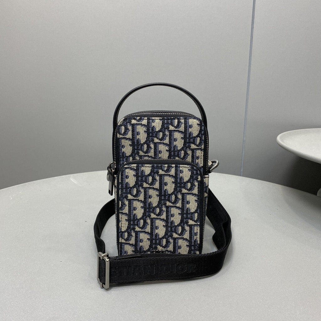 ブラック ハンドル バッグ 18cm (代金引換)