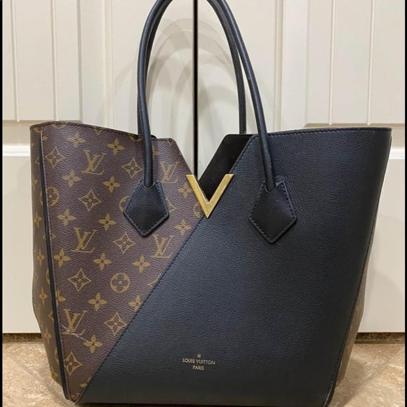 キモノ トートバッグ 25cm モノグラム キャンバス 春夏コレクション M41856 ノワール (代金引換)